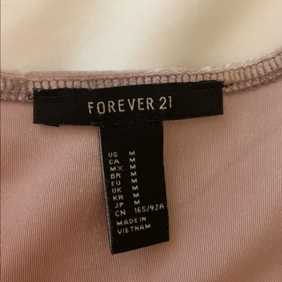 Pink Shimmery Velvet Dress - Picture 4 of 5